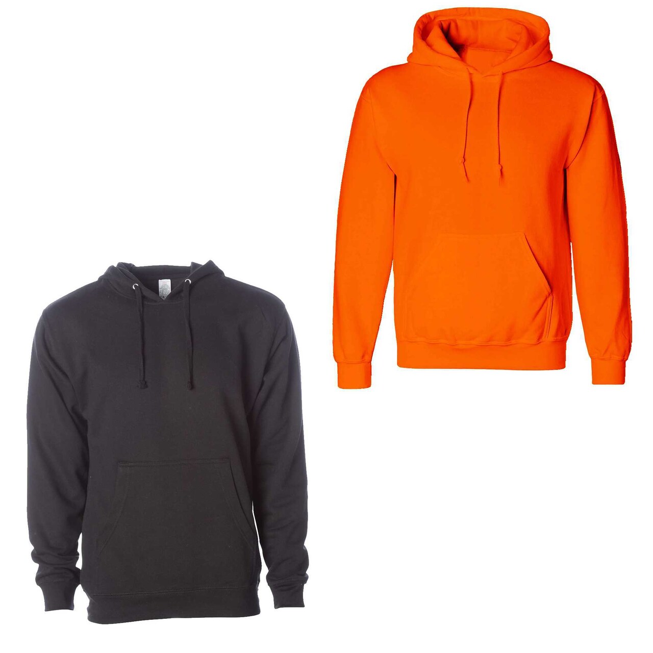 2 Pack Solid Long Sleeve High Visibility Safety Construction Hoodies | RADYAN®